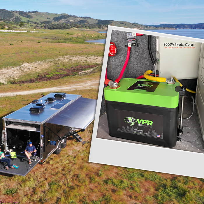 Field Testing the new Expion360 100Ah Lithium with a Kisae BIC1230100 3000 Watt Inverter